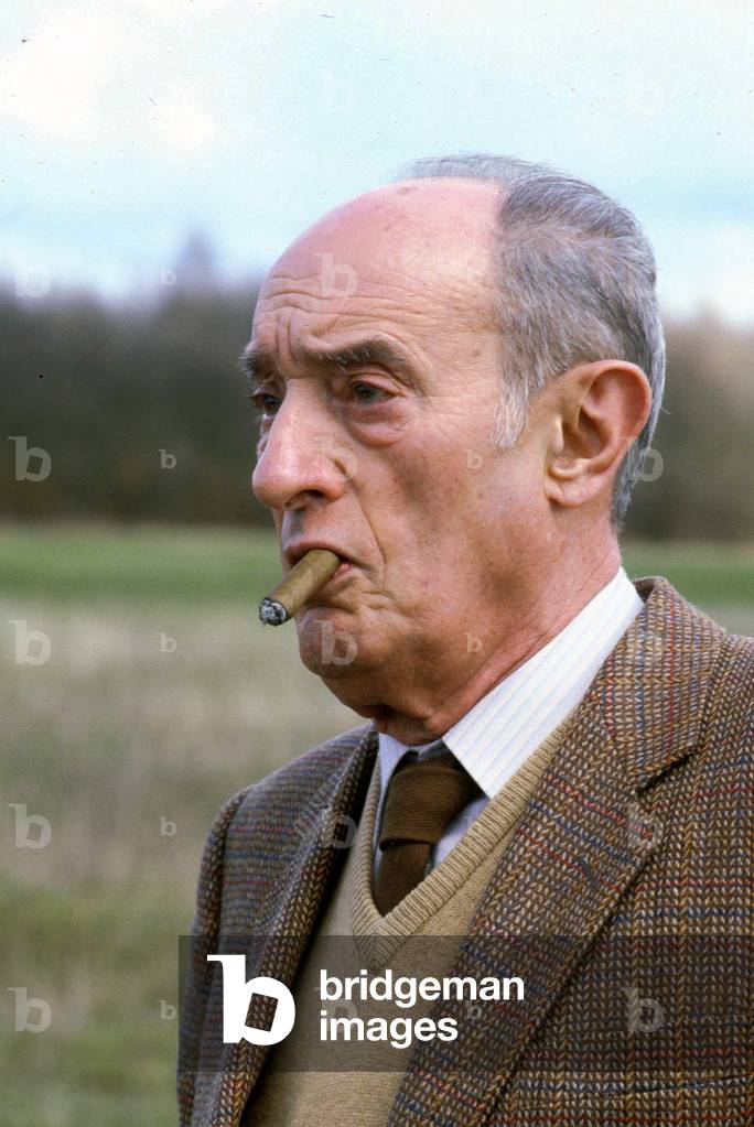 Pierre Boulle (1912-1994) French Writer Author of Planet of The Apes (1963) here C. 1985 (photo)