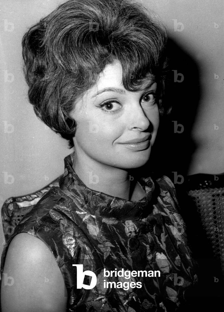 Desordre And The Night Of Gillesgrangier With Nadja Tiller 1958 (b/w photo)