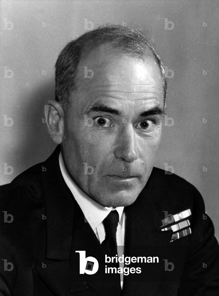 Admiral Du Fleet, Sir Caspar John January 23, 1964. (b/w photo)