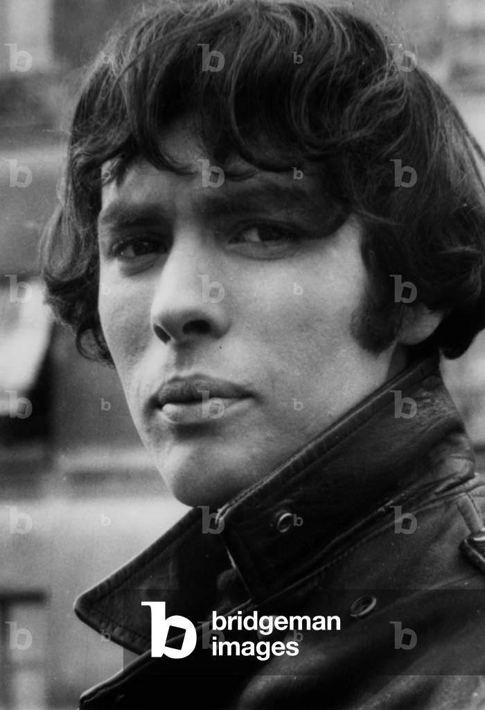 French Actor Pierre Clementi, C 1966 (b/w photo)