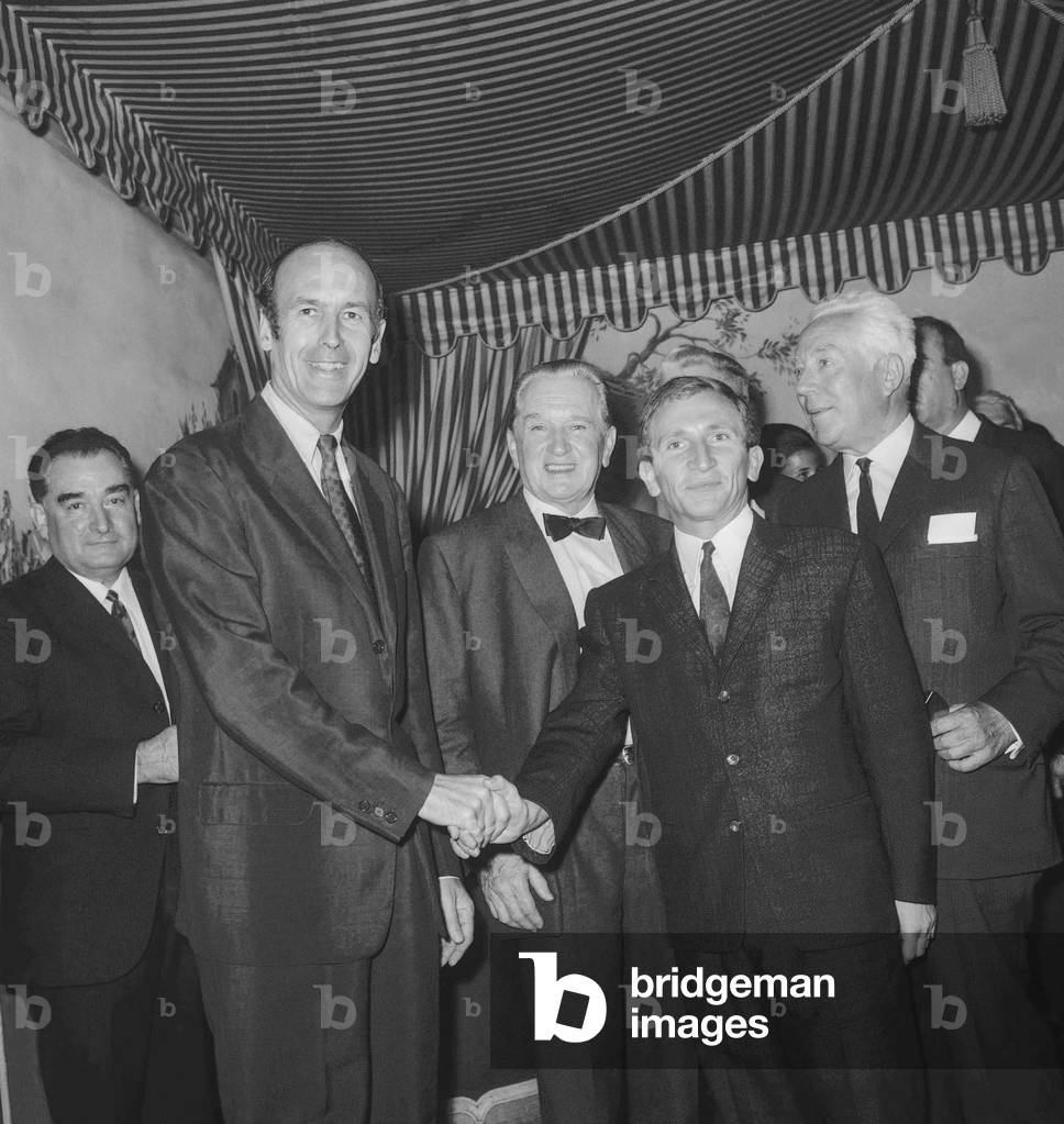 Valery Giscard d'Estaing et Gerard Ducray