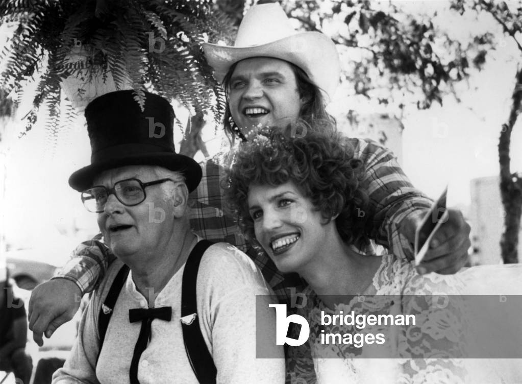 Roadie D'Alan Rudolph Avec Meat Loaf, Art Carney Et Rhonda Bates 1980 (b/w photo)