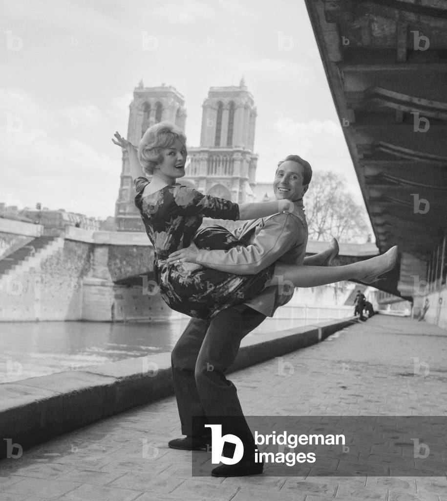 Albert Raisner and Ingrid Weiss dancing the 