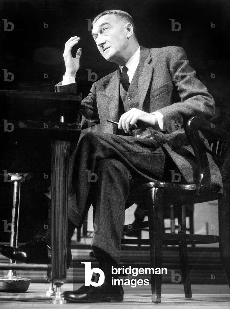 Jean Vilar As J. Robert Oppenheimer in The Play 