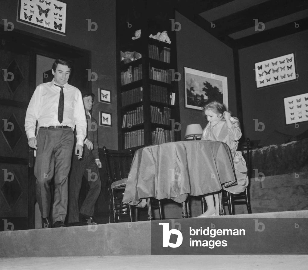 Annie sinigalia et Robert Hossein