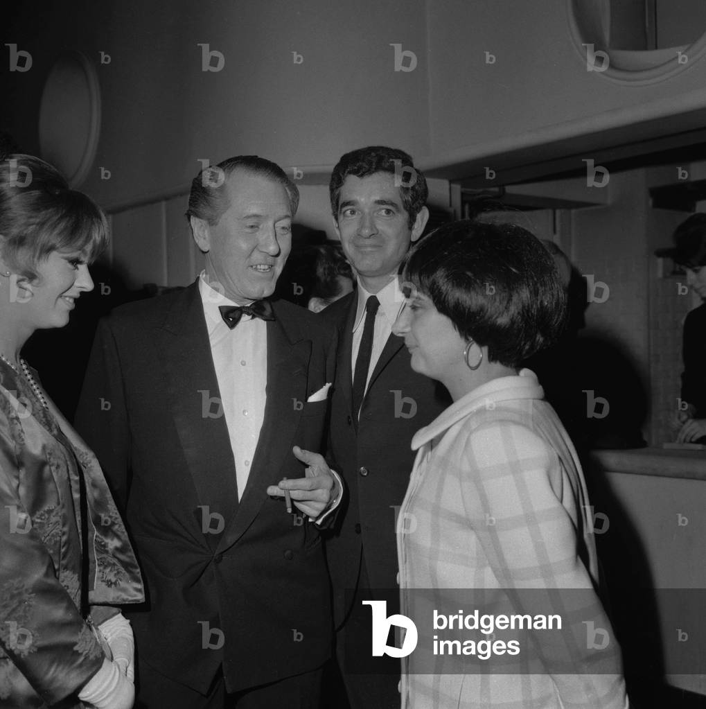French film directors Jacques Demy and Agnes Varda on March 8, 1967