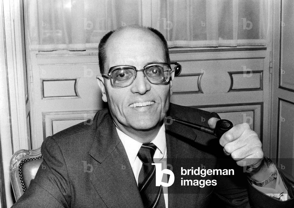 Director of The Natural History Museum in Paris March 4, 1980  (b/w photo)