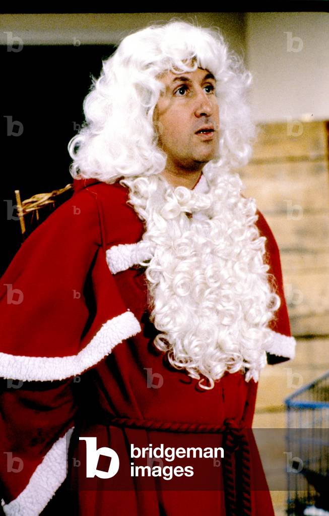 Host Stephane Collaro in TV Programme December 1984 (photo)