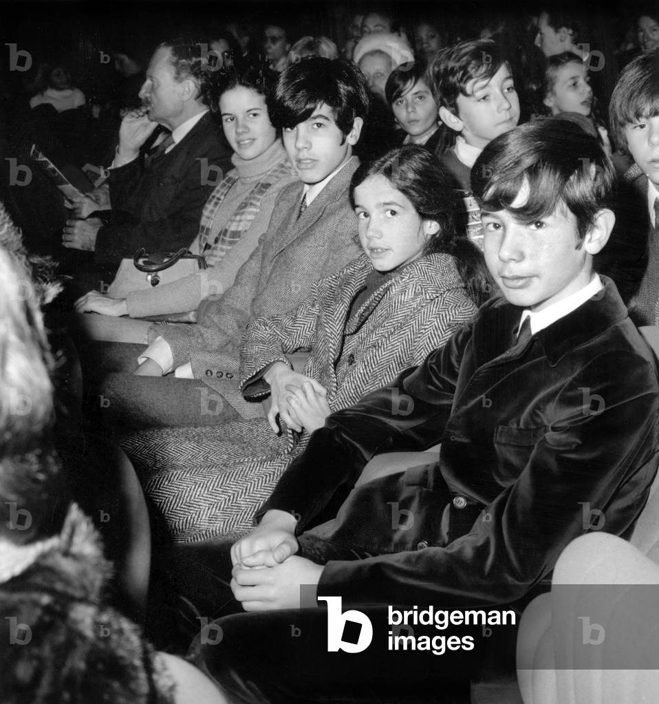 Valerie Anne, Henri, Louis Joachim and Jacinthe Giscard D'Estaing at Premiere of Film 