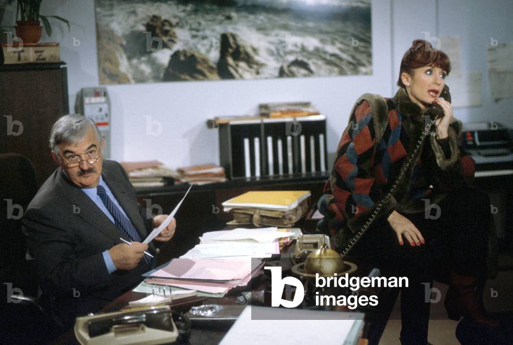 Serie Televisee Series Marie Pervenche Avec Daniele Evenou Et Christian Alers 1984-1990 (photo)