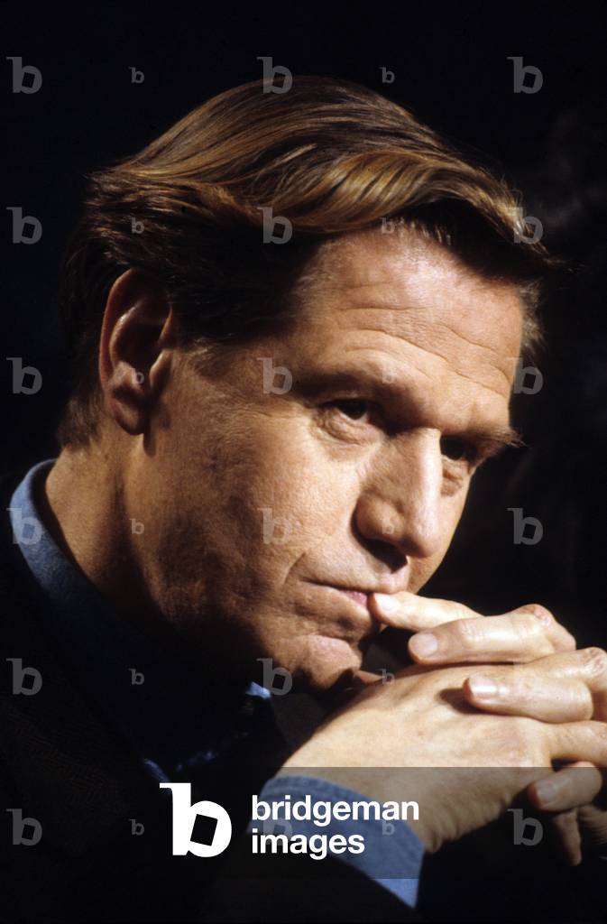 French Journalist Bernard Rapp in February 1991 (photo)