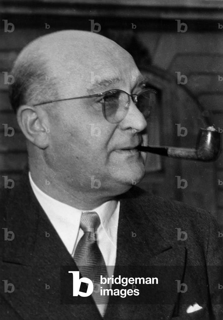 Mr Leon Martinaud Deplat (b/w photo)