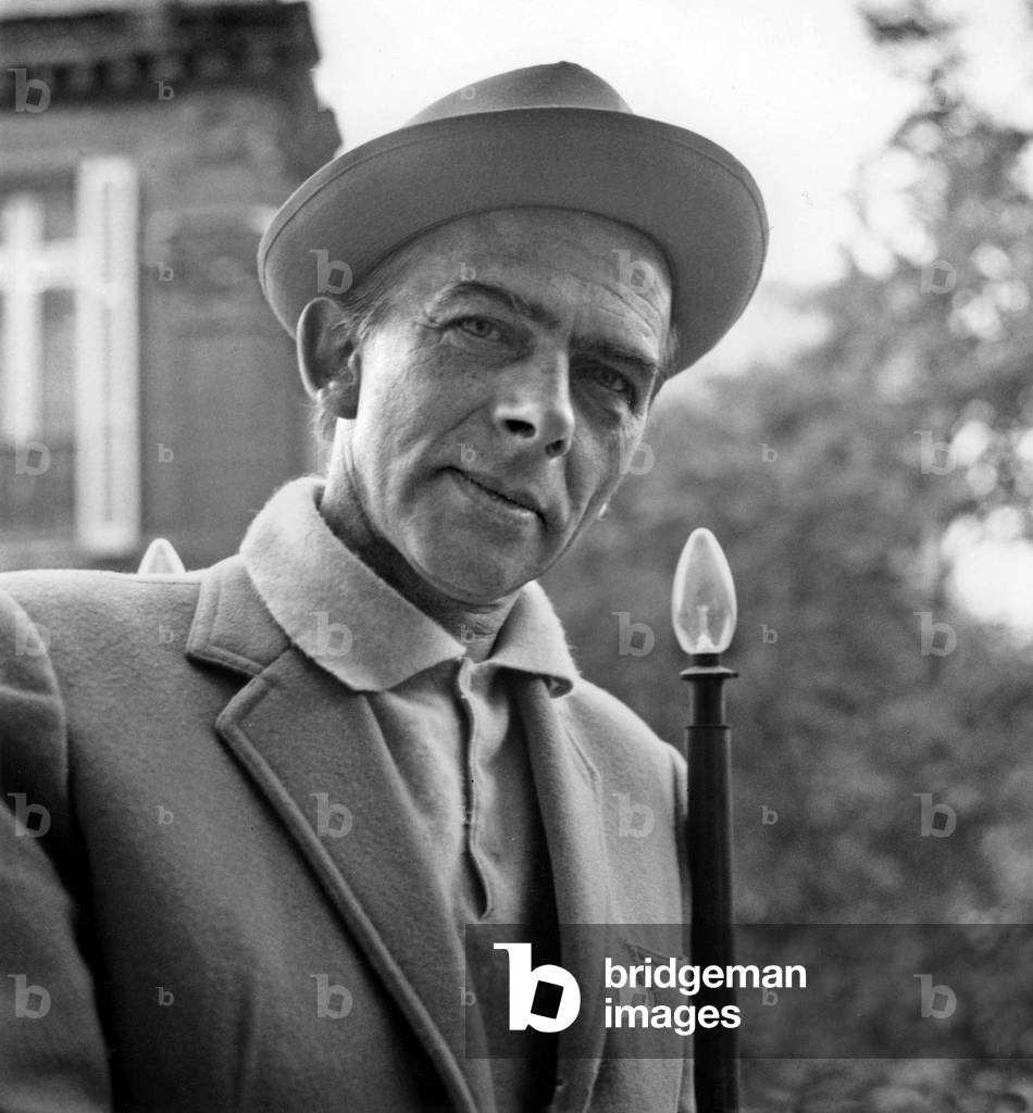 Pierre Klossowski (1905-2001) French Writer and Painter, June 15, 1965 (b/w photo)