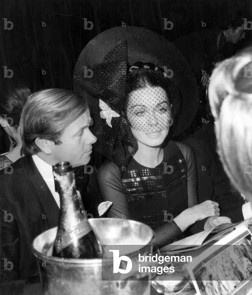 Marie Lanvin, Wife of The French Fashion and Perfume Designer Bernardlanvin, at The Lido For The Premiere of 