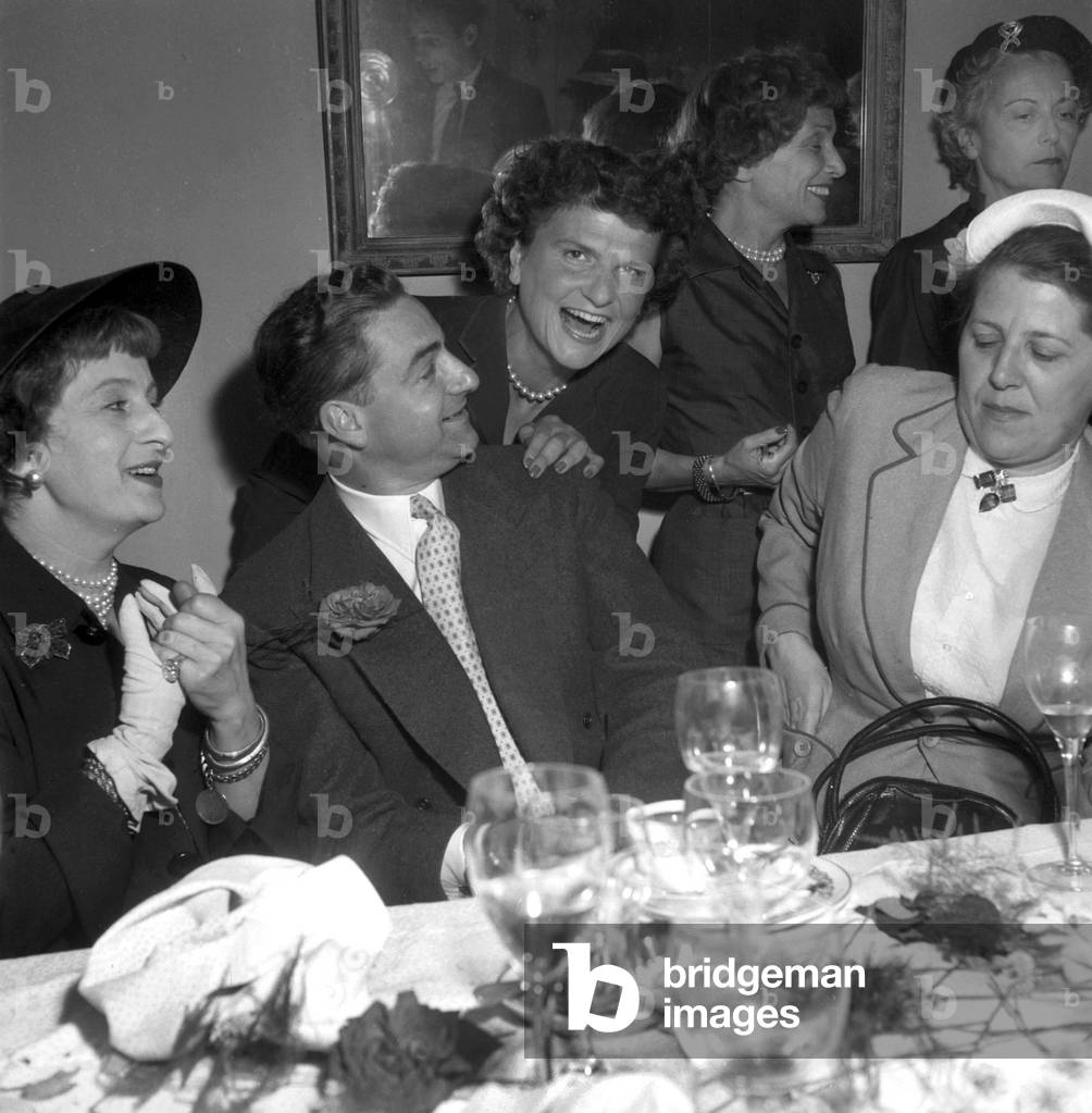 62965 Women's Cinema Award Decerne Every Year For Best Film And Best Performers Is Rene Clement Who Wins Best Film Of The Year Award For Forbidden Games May 27, 1952 (b/w photo)
