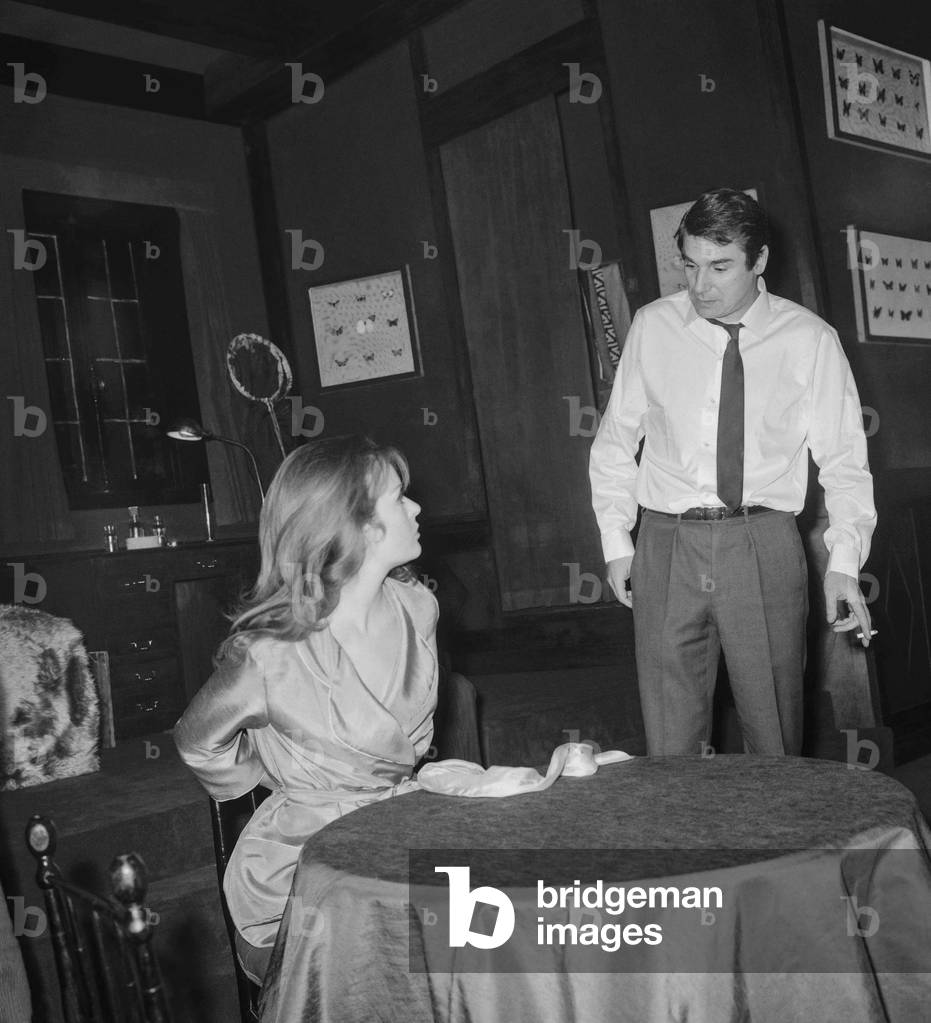 Annie sinigalia et Robert Hossein