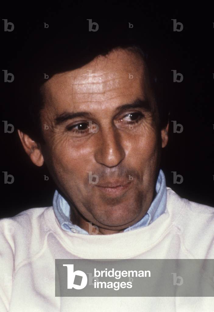 Jean Drucker (1941 - 2003), CEO D'Antenne2, Speaking Au Journal De 13 Hours Sur Rtl, October 28, 1985 (photo)