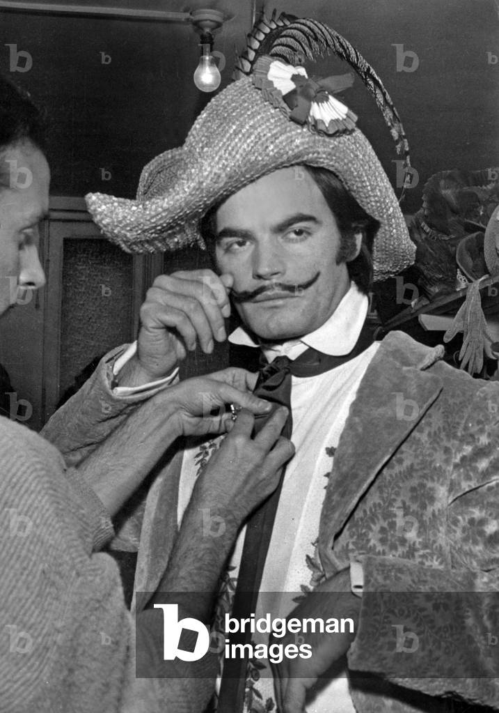 French Comedian Jean-Claude Drouot As Bertrand in Opera Bouffe 