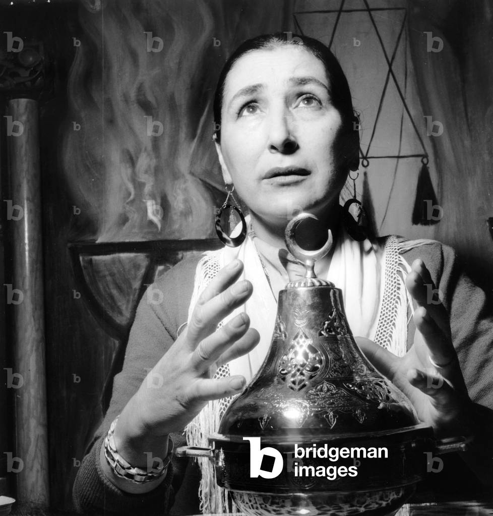 The Clairvoyant Zita The Zingara December 30, 1953 (b/w photo)