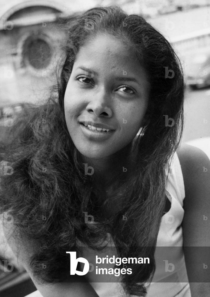 Marpessa Dawn, Star of The French Film Orpheu Negro By Marcelcamus, France 1959 (b/w photo)