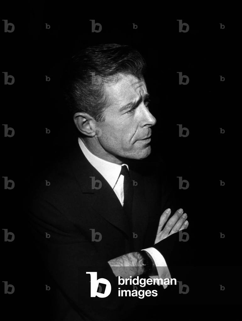 Jean-Jacques Servan-Schreiber General Secretary of Radical Socialist Party here during Congress of his Party in Paris France February 13, 1970 (b/w photo)