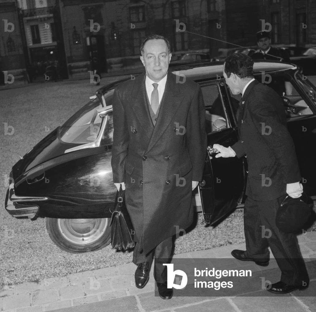 Chenot on December 8, 1960 (b/w photo)