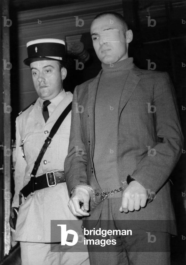 Markovic Affair : Misha Slovenac Leaving Courts of Versailles, 1969 (photo)