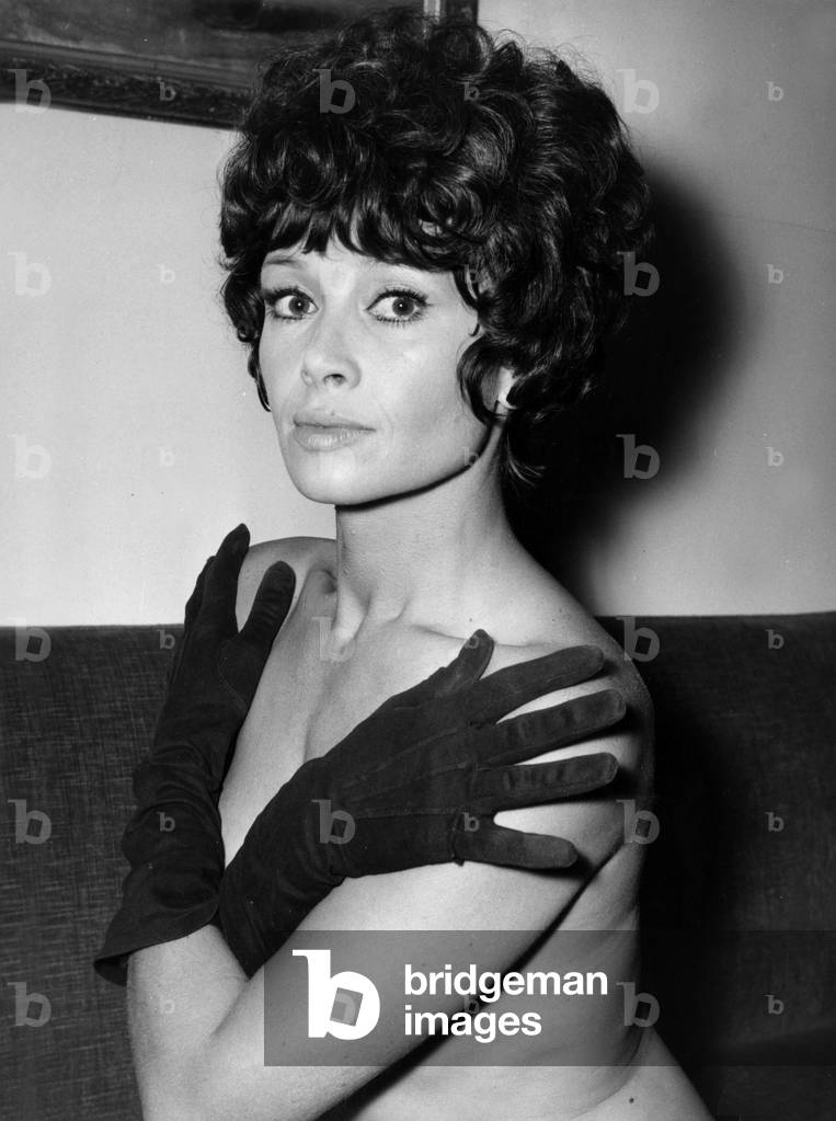 Amarande Chez Elle In August 1967 (b/w photo)