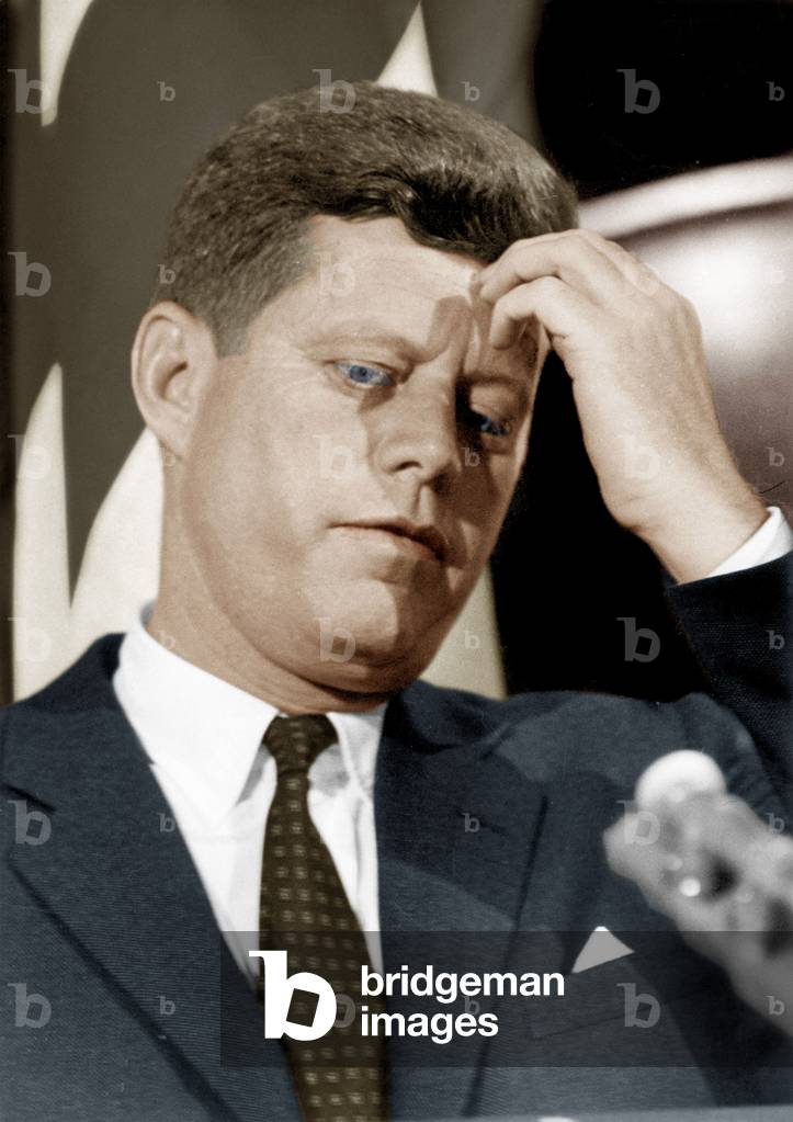 American President John F. Kennedy in Paris June 1St, 1961 (photo)