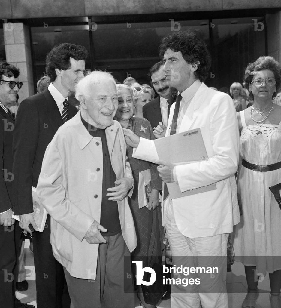 Marc Chagall and Jack Lang