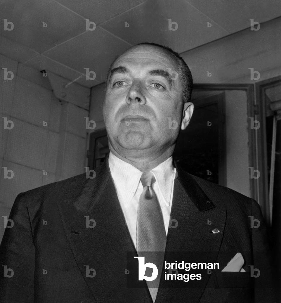 Mr Gilbert Granval June 21, 1955 (b/w photo)