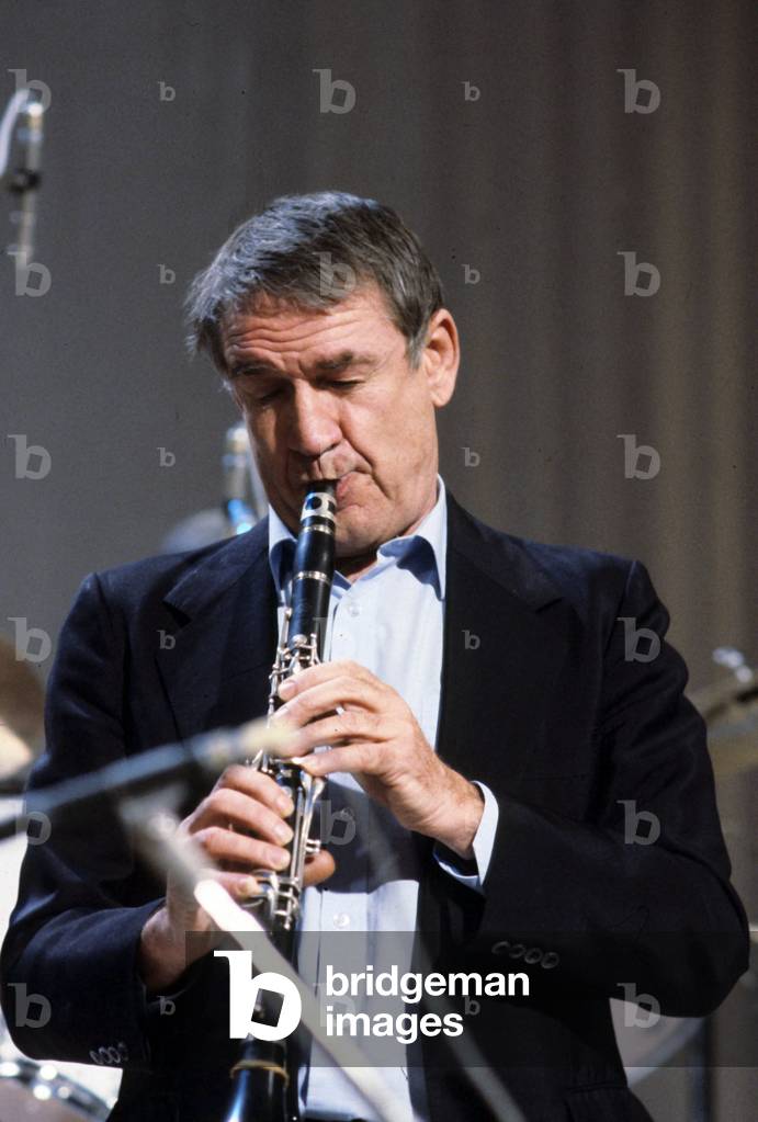 Jazz Clarinettist Claude Luter in 1984 (photo)