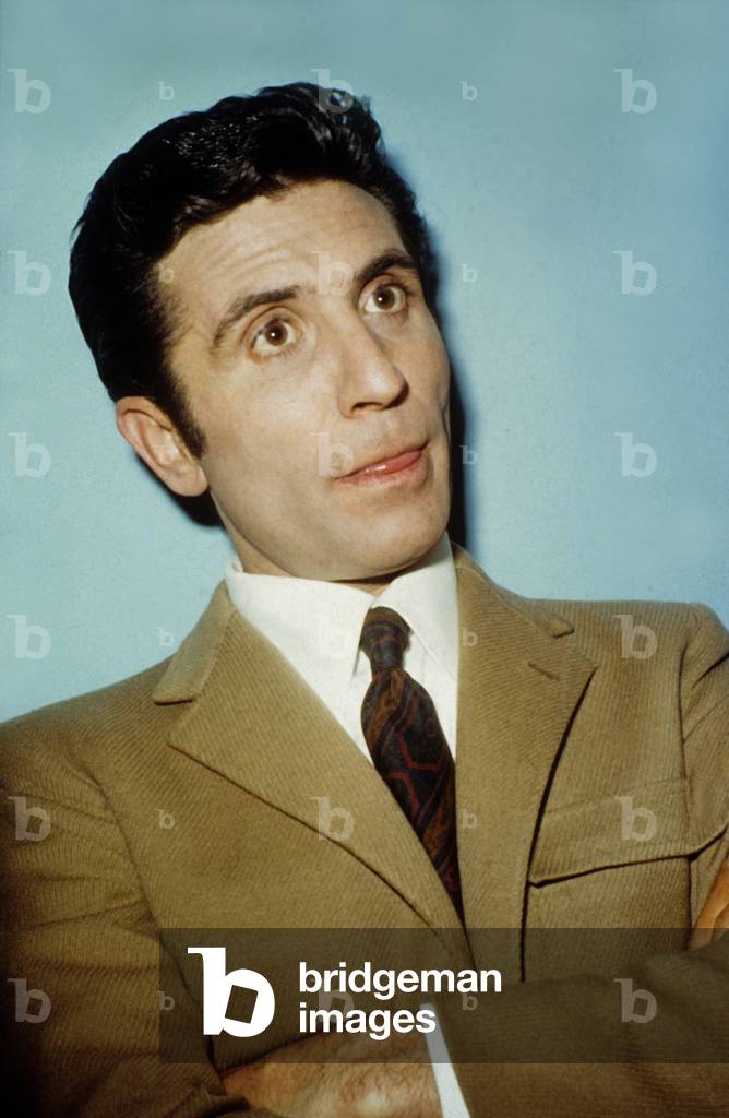 French Singer Gilbert Becaud in 1966 (photo)