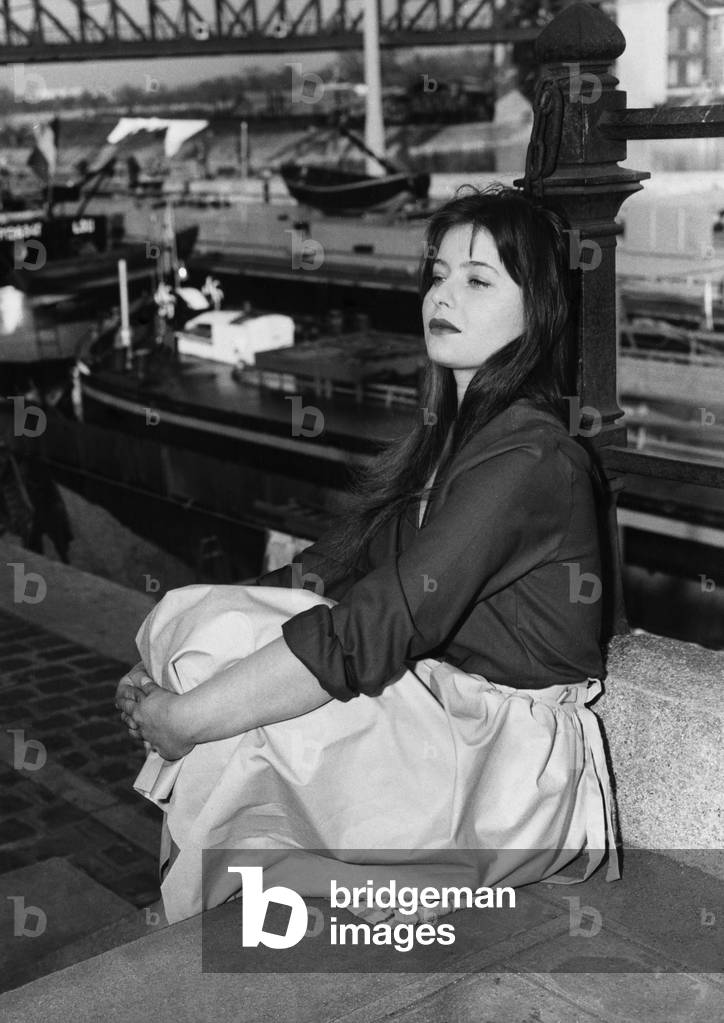 Un Inconnu Est Mort De Michel Rankovitch Avec Nicole Tessier, 1959 (b/w photo)