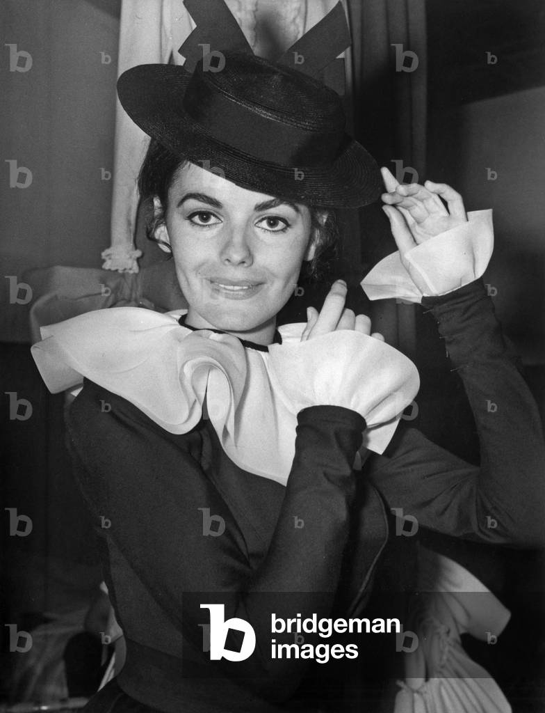 Juliette Villard During The Shooting Of The Film “Le Grand Meaulnes” By Jeangabrielalbicocco On August 17, 1966 (b/w photo)