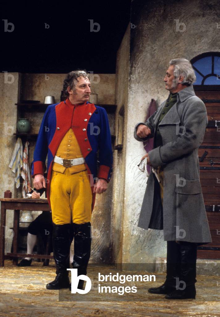 At the Theatre Tonight “La Magouille” With Jacques Fabri And Guy Delorme On April 14, 1979 (photo)