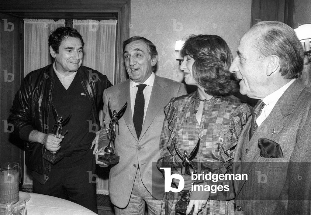 Robert Hossein, Lino Ventura  et Nathalie Baye