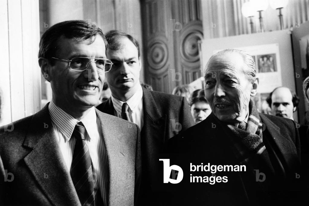 Francois Leotard et le comte de Paris