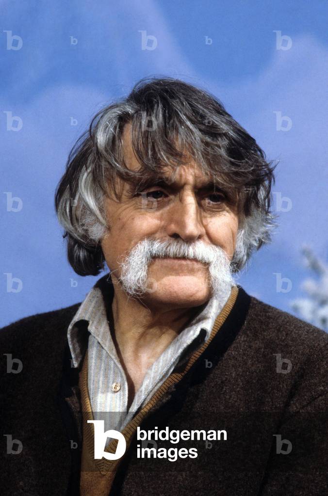 Francois Cavanna, French Writer and Draftsman, C. 1985 (photo)