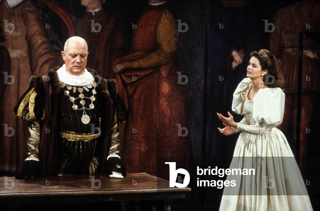 La Piece De Theatre Angelo, Tyrant De Padou De Victorhugo, Staged by Jeanlouisbarrault With Cyrielle Claire 1984 (photo)
