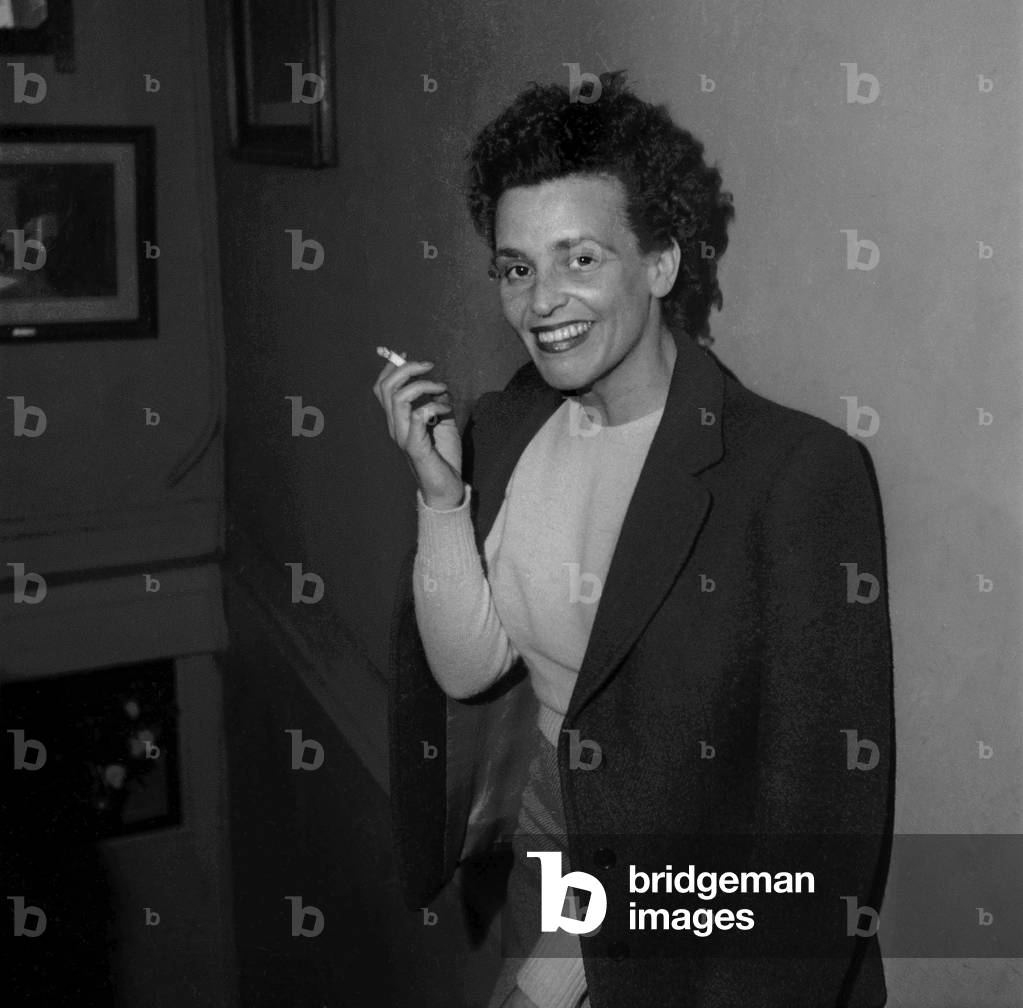 Renee Pierre Gosset  (b/w photo)