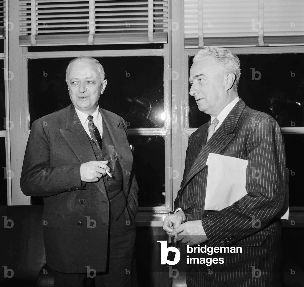 Christian Pineau and Louis Joxe