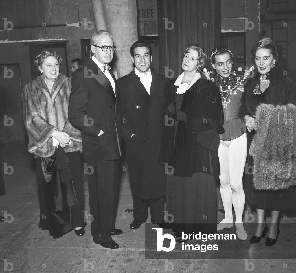 After the performance of the ballet 