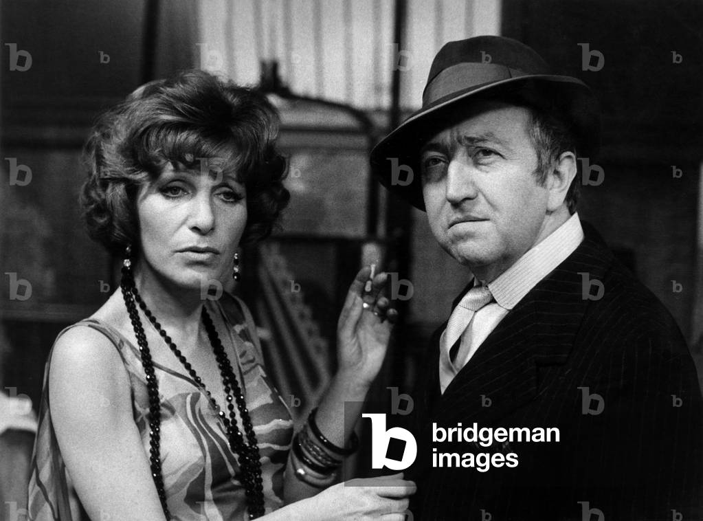 Maria Pacome and Raymond Baillet on Set of Film 