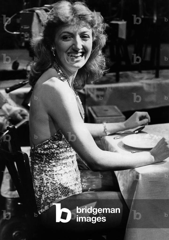 Charlotte De Turckheim In The Eighties (b/w photo)