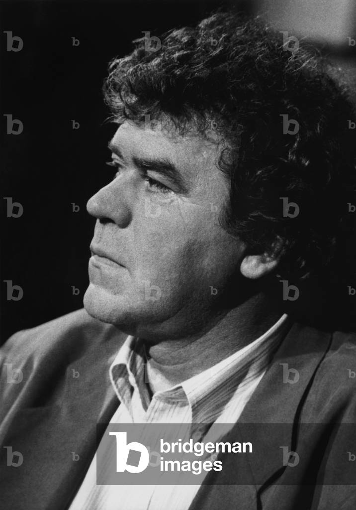 Tilman Spengler Invite De L'Emission Caracteres De Bernardrapp. Le 25 Mai 1992 (b/w photo)