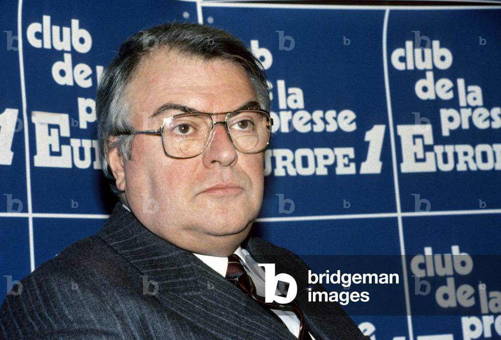 French Prime Minister Pierre Mauroy , on Radioprogram February 28, 1983 (photo)