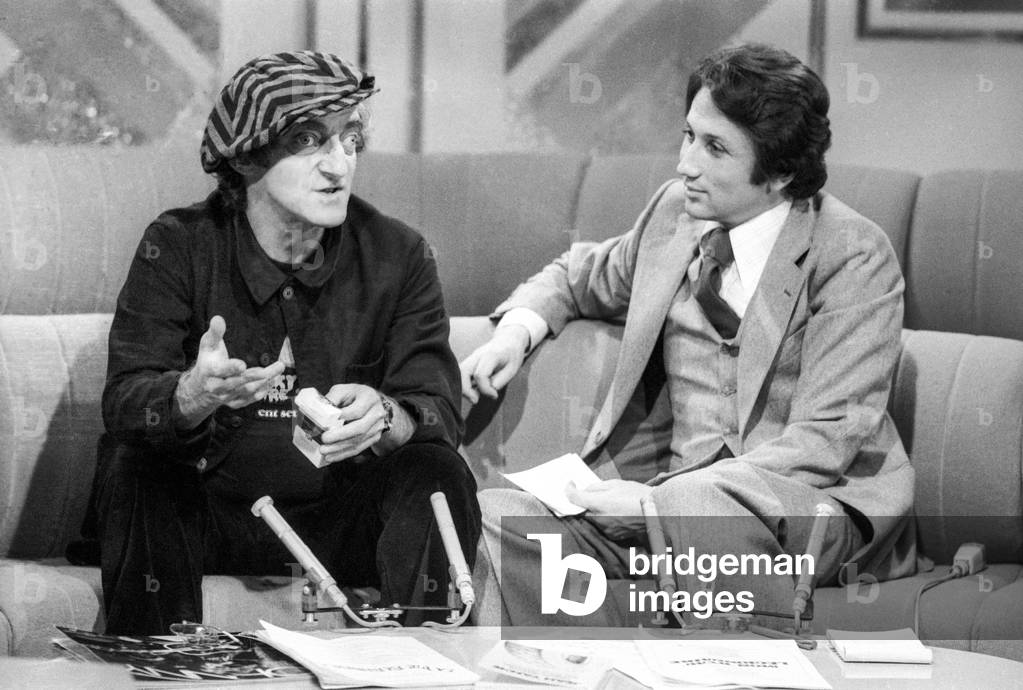 Marty Feldman et Michel Drucker