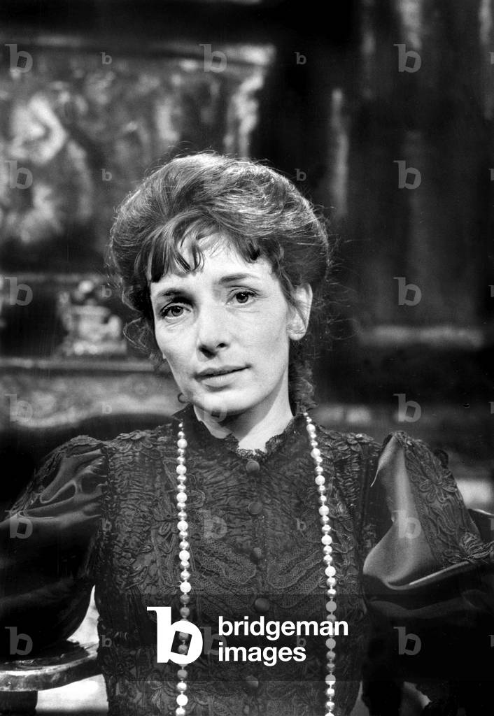 Nelly Borgeaud sur le plateau du telefilm 