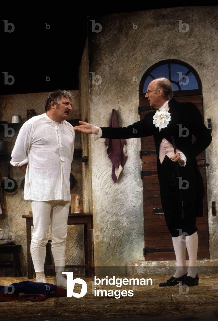 At the Theatre Tonight “La Magouille” With Jacques Fabri And Jacques Castelot April 14, 1979 (photo)